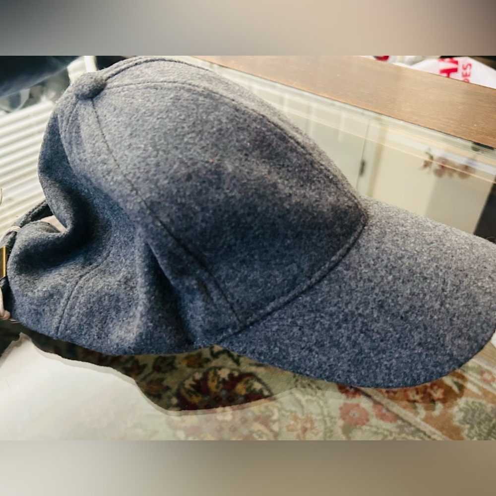 Gray Wool Faherty Hat